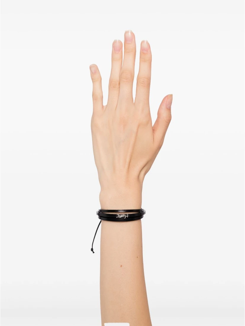 CASSANDRE LEATHER BRACELET