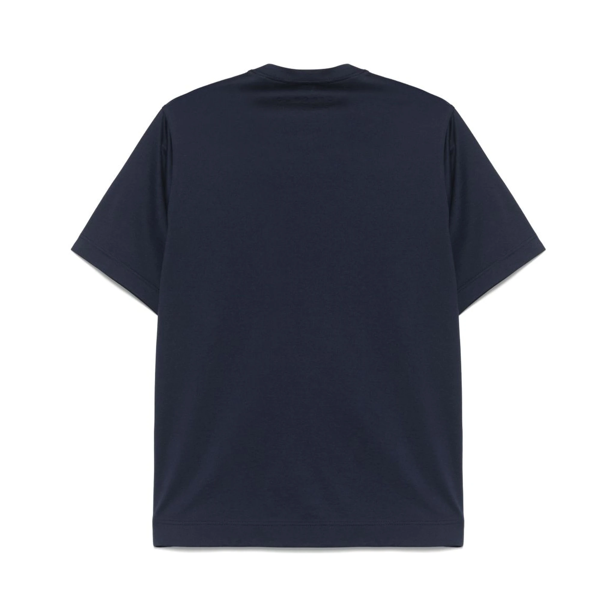 Pocket Crew Neck T-shirt In Blue