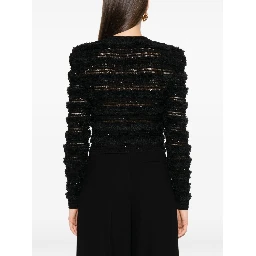 sequin-embellished cardigan