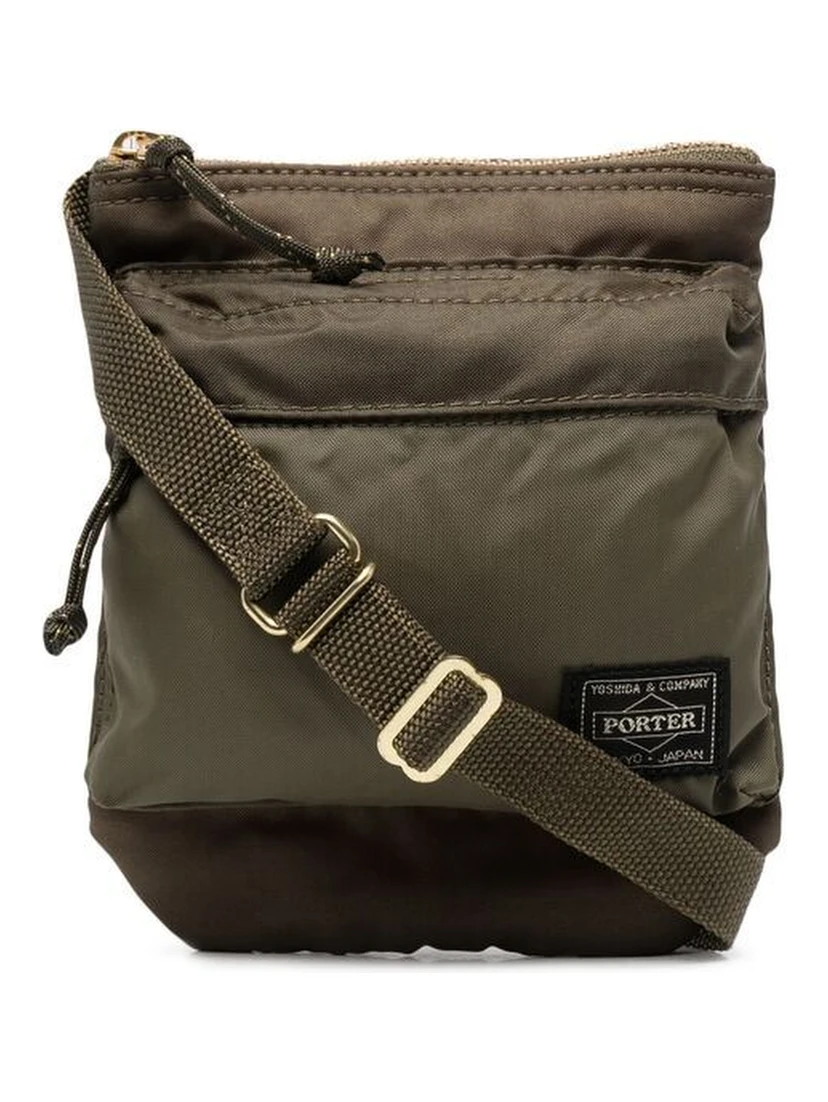 logo patch crossbody bag