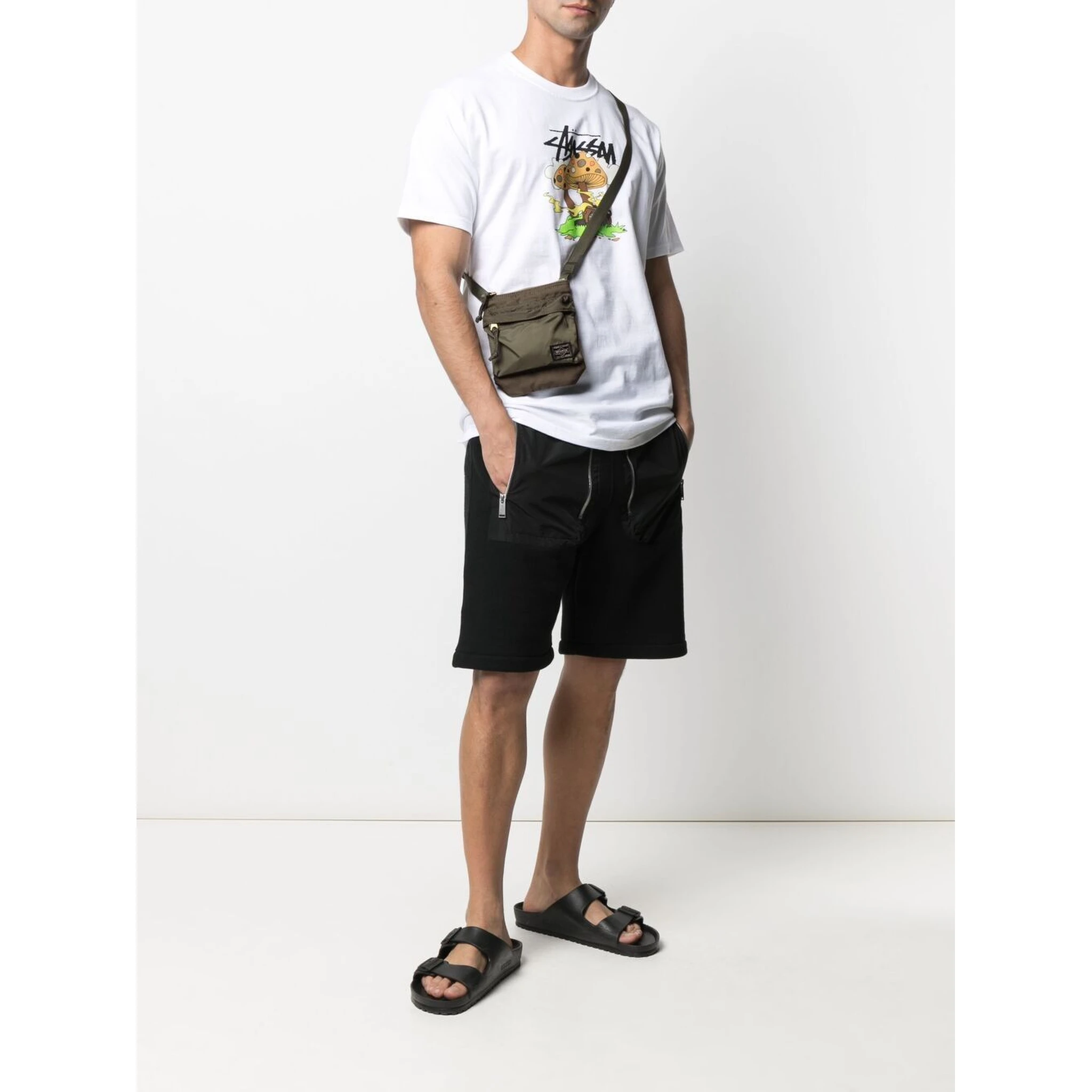 logo patch crossbody bag