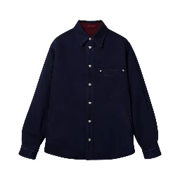 Reversible Denim Flannel Shirt
