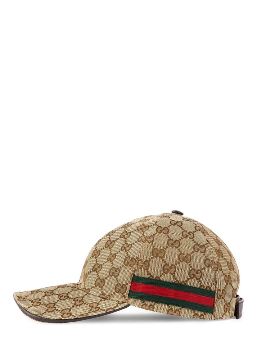 GG Canvas baseball cap