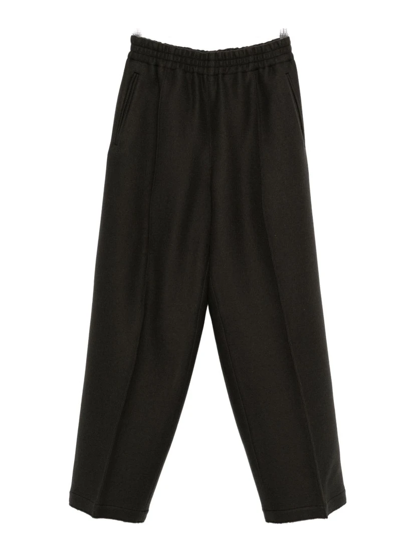 Elasticated-Waistband Trousers
