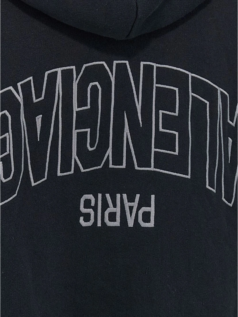 'Flipped Uni' Zip Sweatshirt