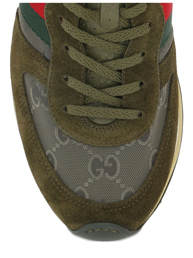 Re-Motion GG-monogram suede sneakers alternative