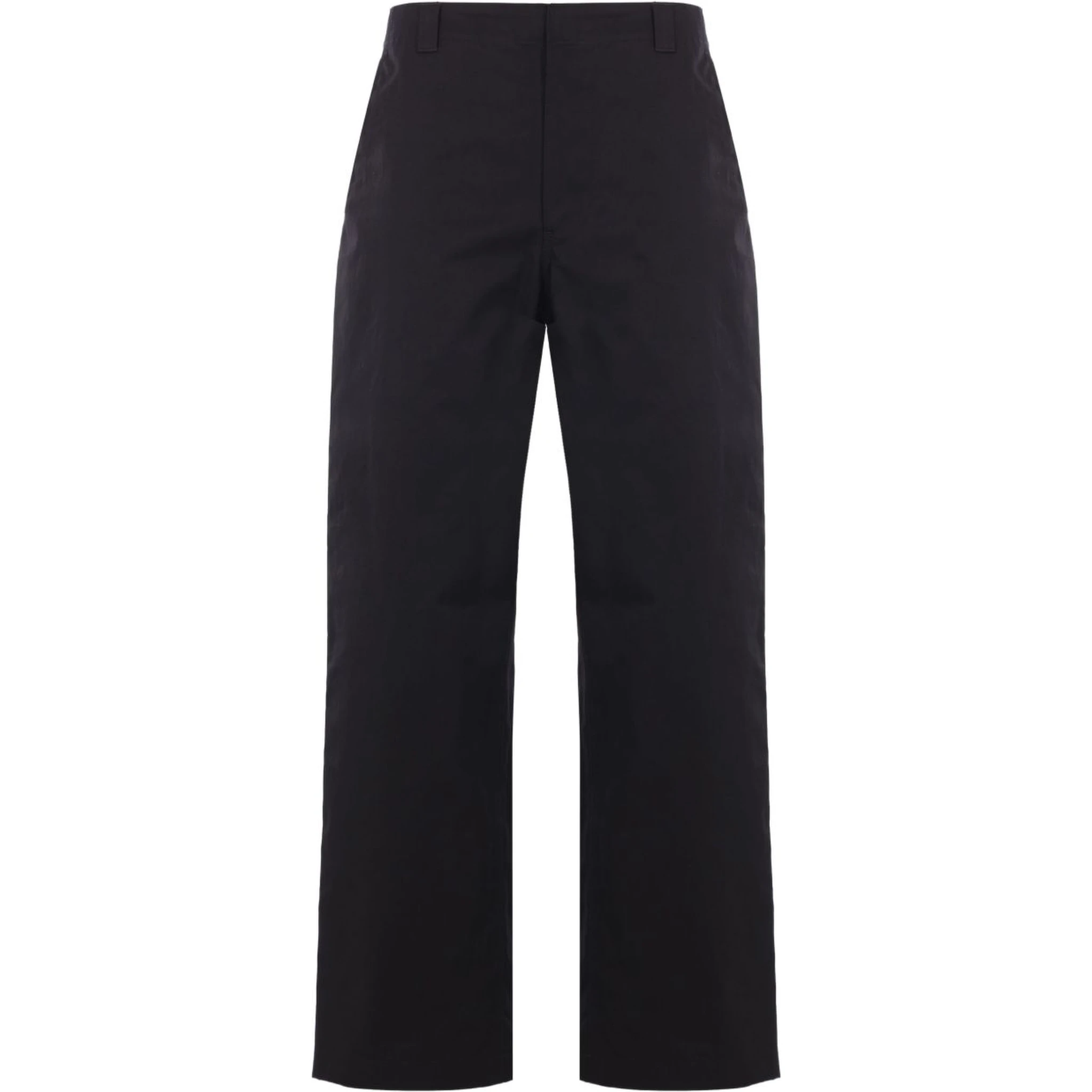 Gucci button-fastening twill trousers