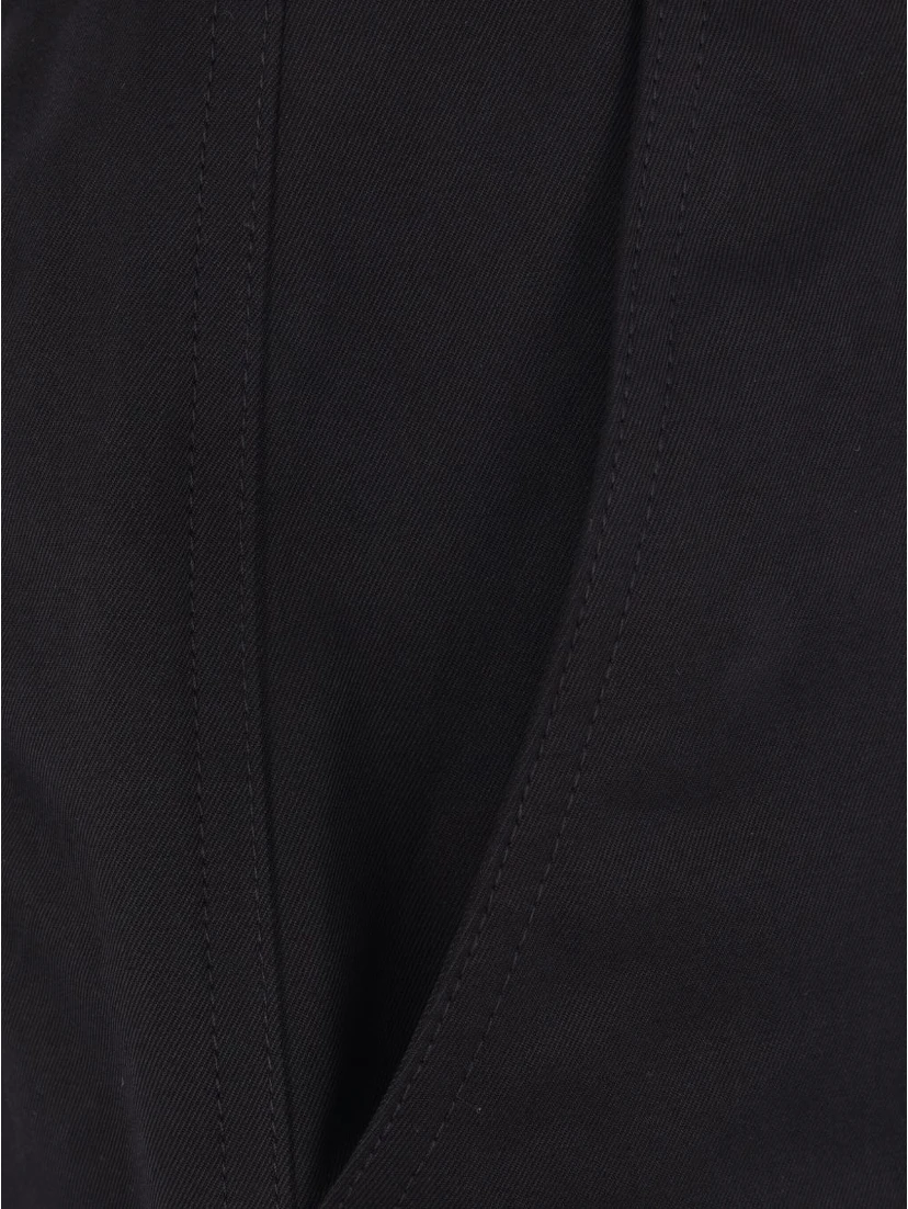 Gucci button-fastening twill trousers