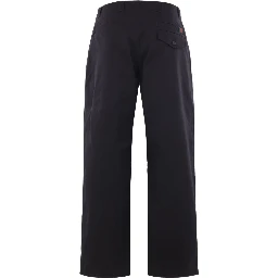 Gucci button-fastening twill trousers