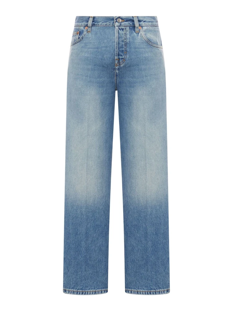 Denim Wide-leg Jeans