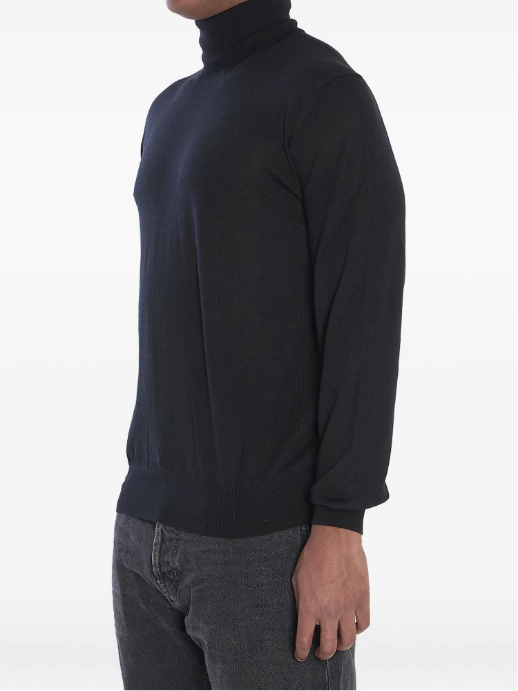 turtleneck wool sweater