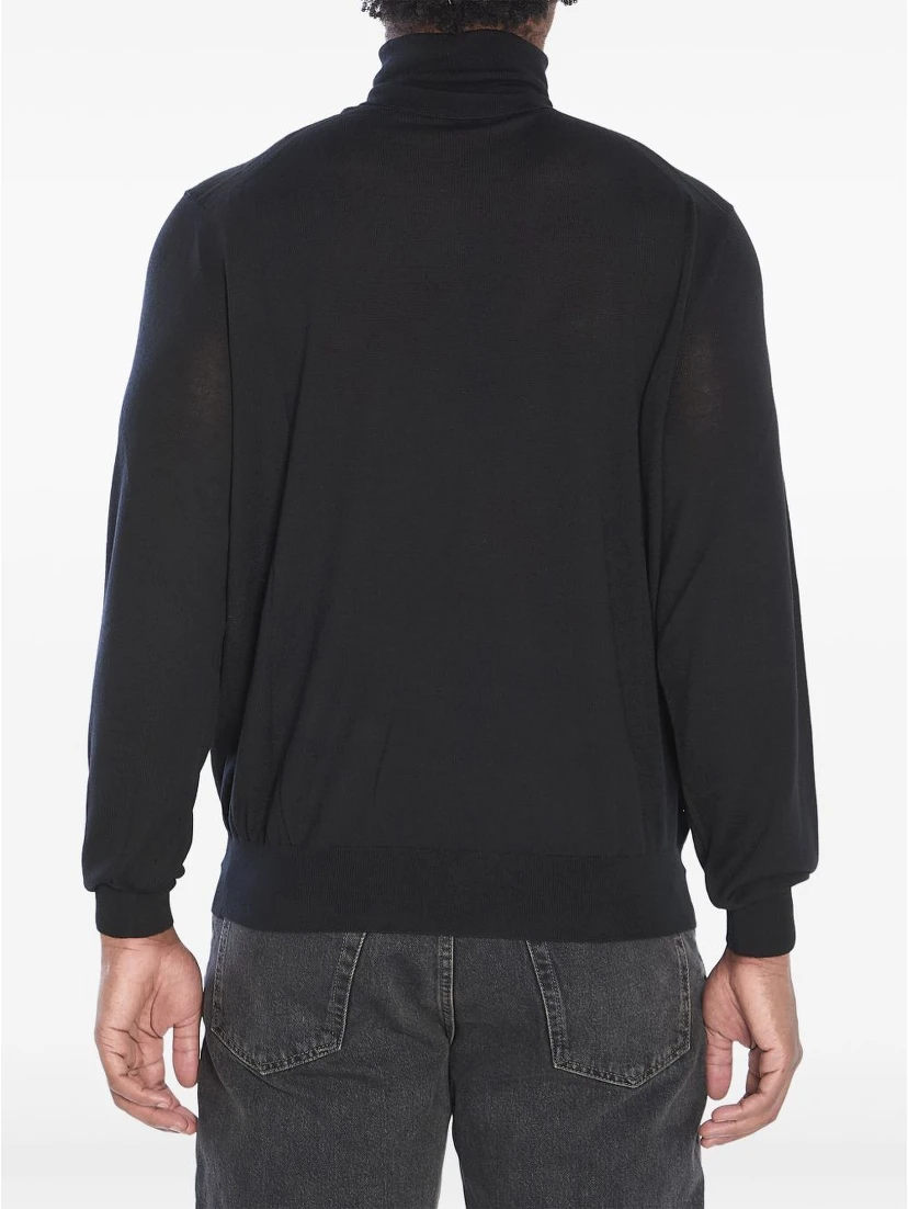 turtleneck wool sweater