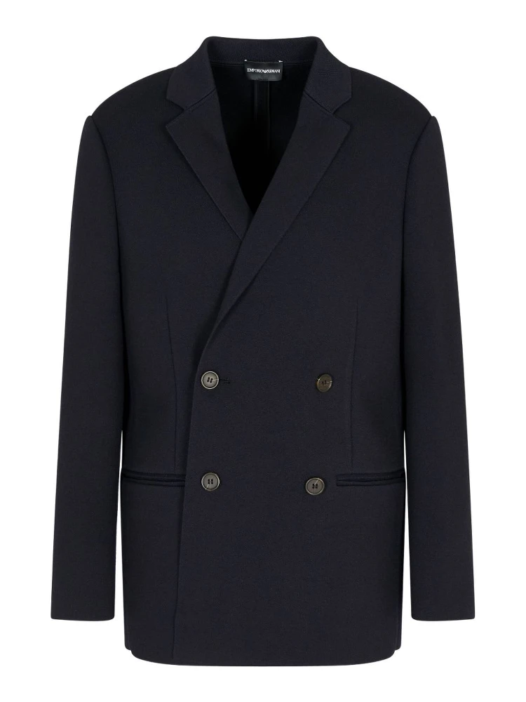 double-breasted blazer
