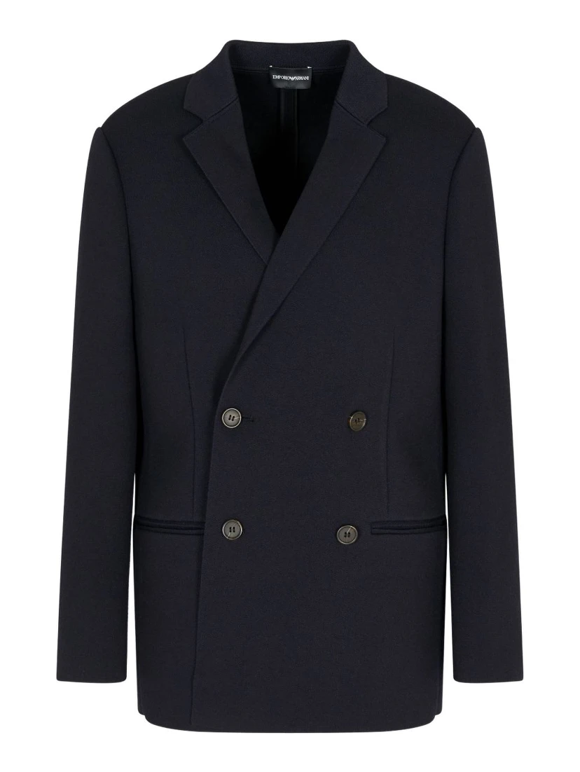 double-breasted blazer