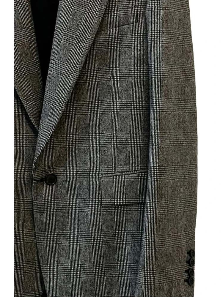 Checked Single-Breasted Blazer alternative