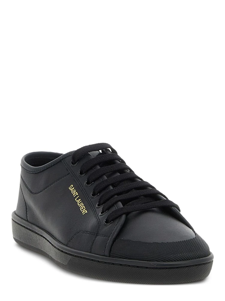 logo-detail leather sneakers alternative