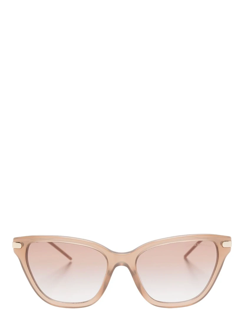 Cat Eye Frame Sunglasses With Gradient Lenses