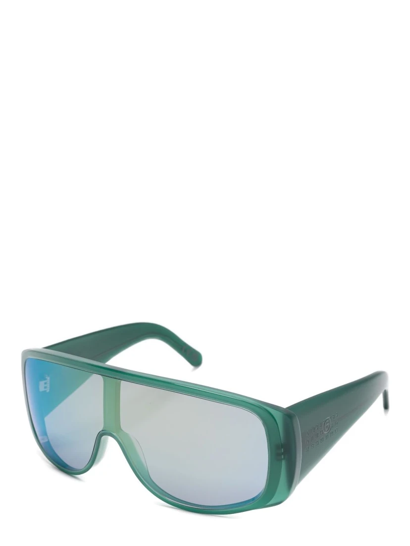 Occhiali Da Sole In Acetato Verde Donna