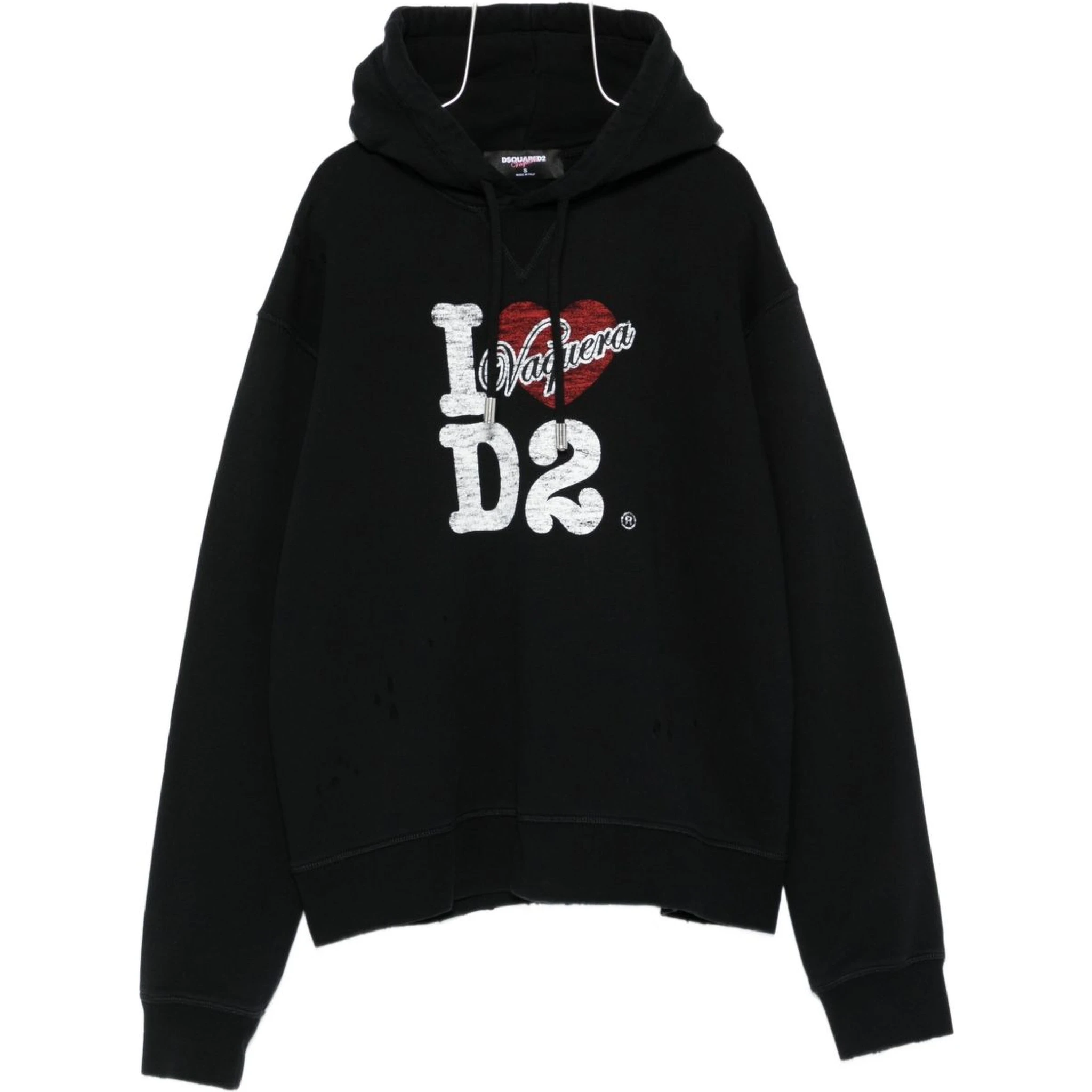 logo-print hoodie