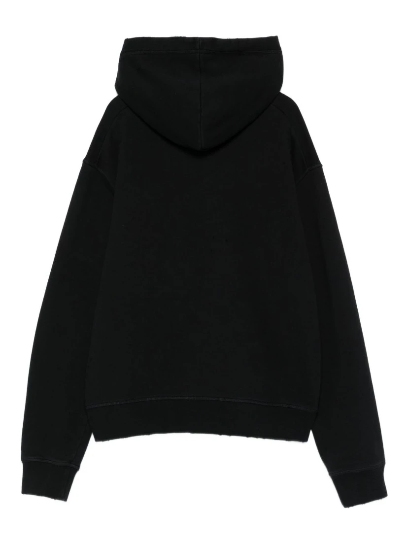 logo-print hoodie
