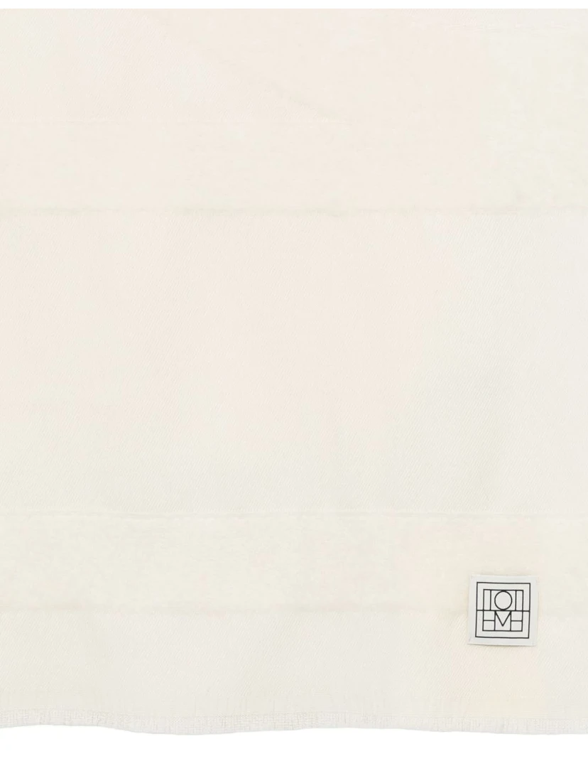 TOTEME MAIN Scarfs White