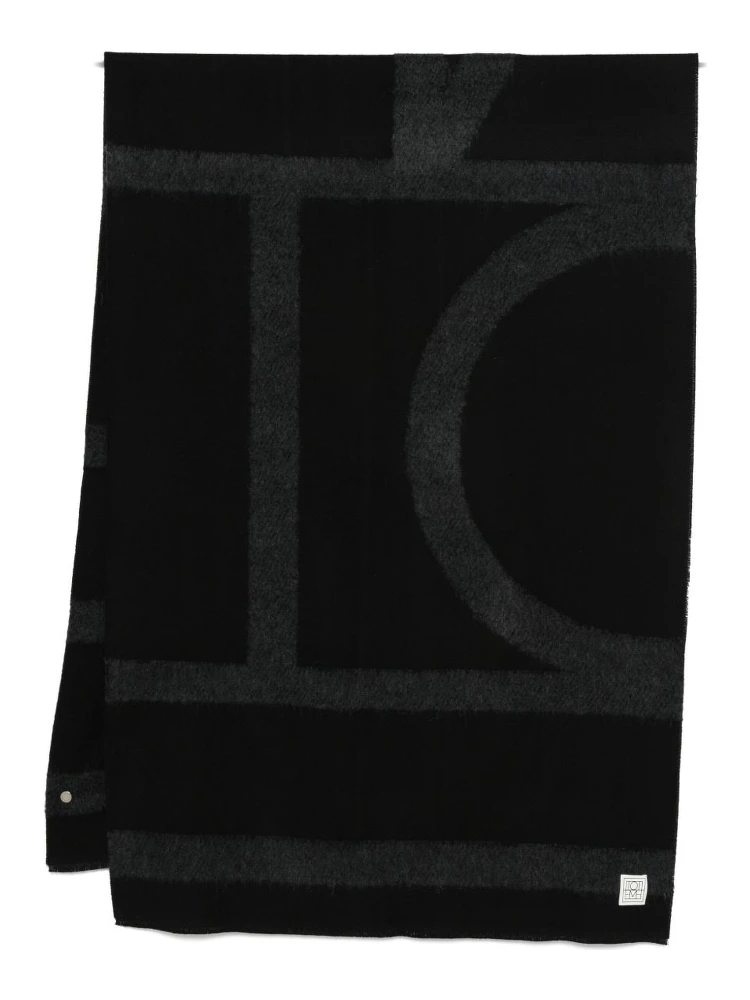 TOTEME MAIN Scarfs Black