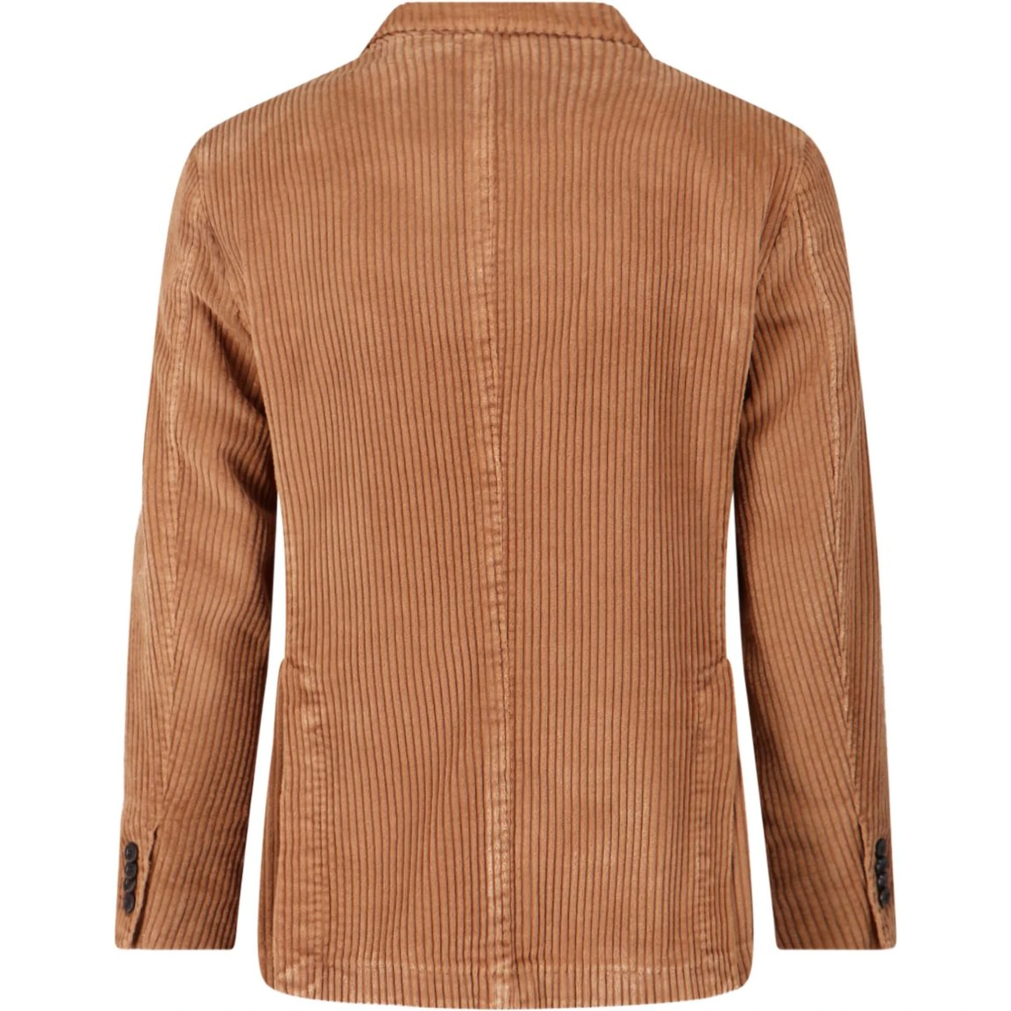 Corduroy double-breasted jacket