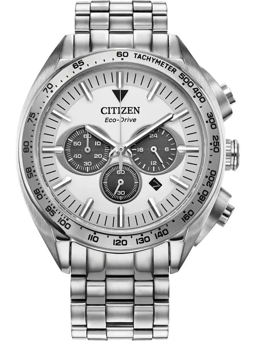 Gray Stainless Steel Bracelet Watch