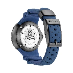 Blue Rubber Sport Watch
