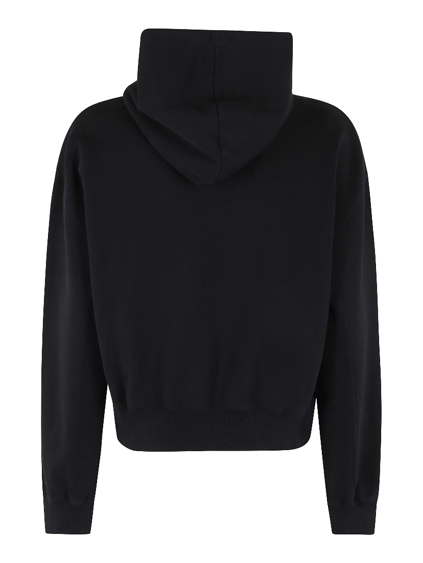 Anchor-Embroidered Hoodie