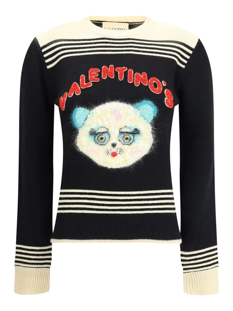 Multicolor Fleece Wool Sweatshirt