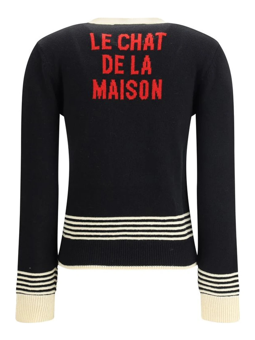 Multicolor Fleece Wool Sweatshirt