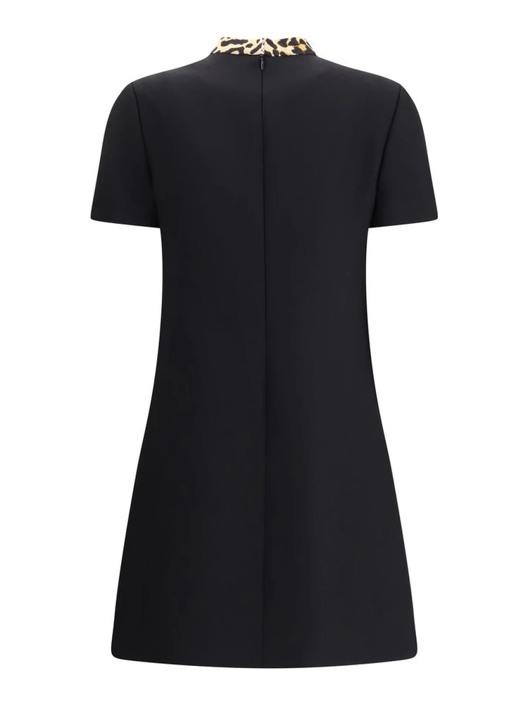 Black Fleece Wool Casual Dress alternative