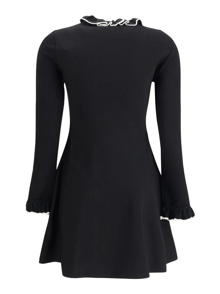 Black Viscose Casual Dress alternative