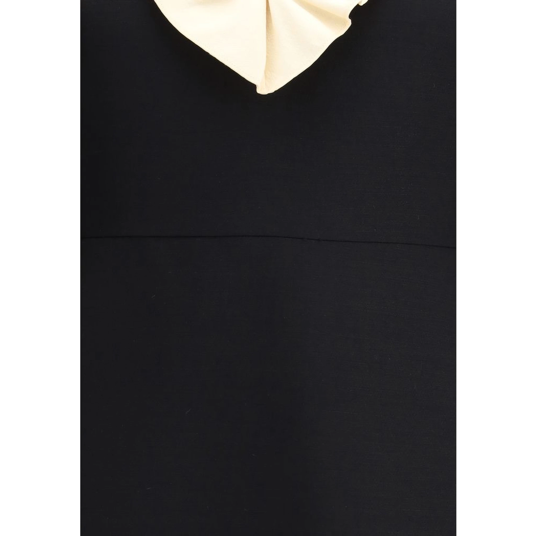 Black Fleece Wool Cocktail Dress