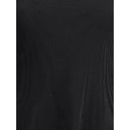 Black Viscose Casual Dress