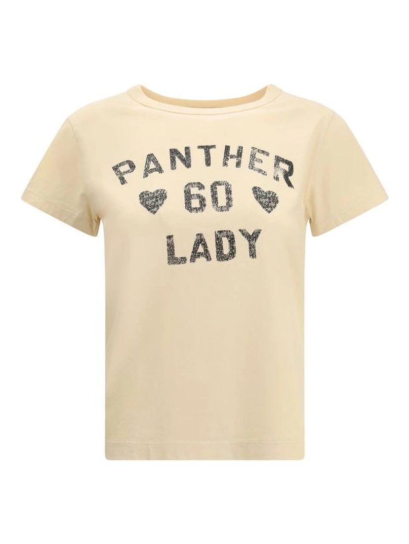 Beige Cotton T-Shirt