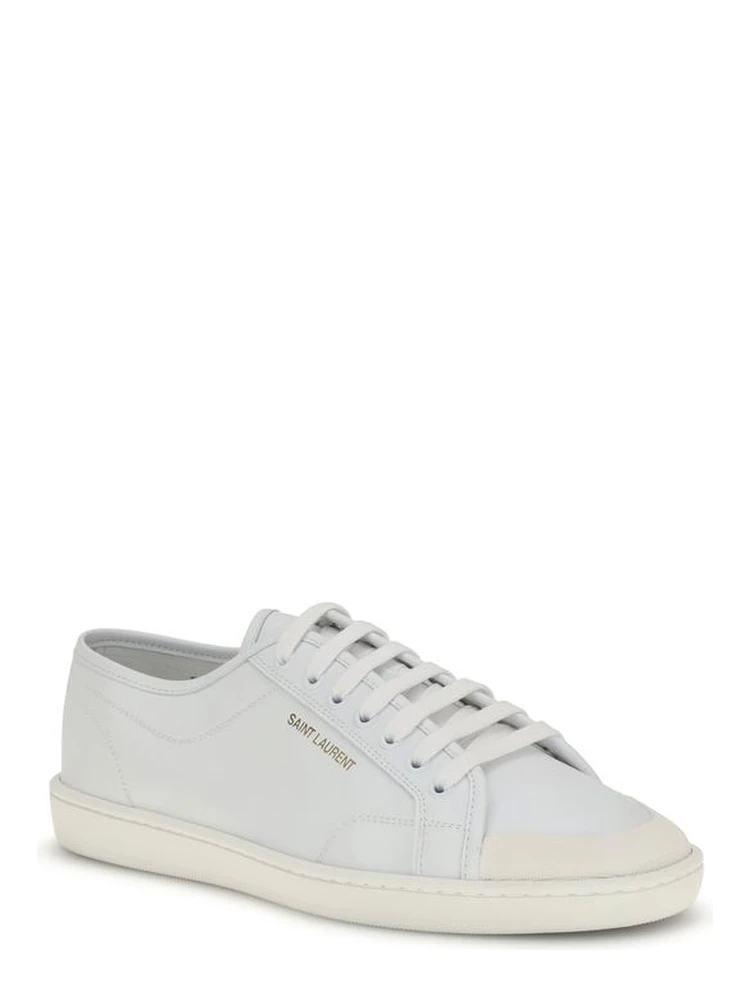 White Calf Leather Bos Taurus Low Top Sneakers alternative