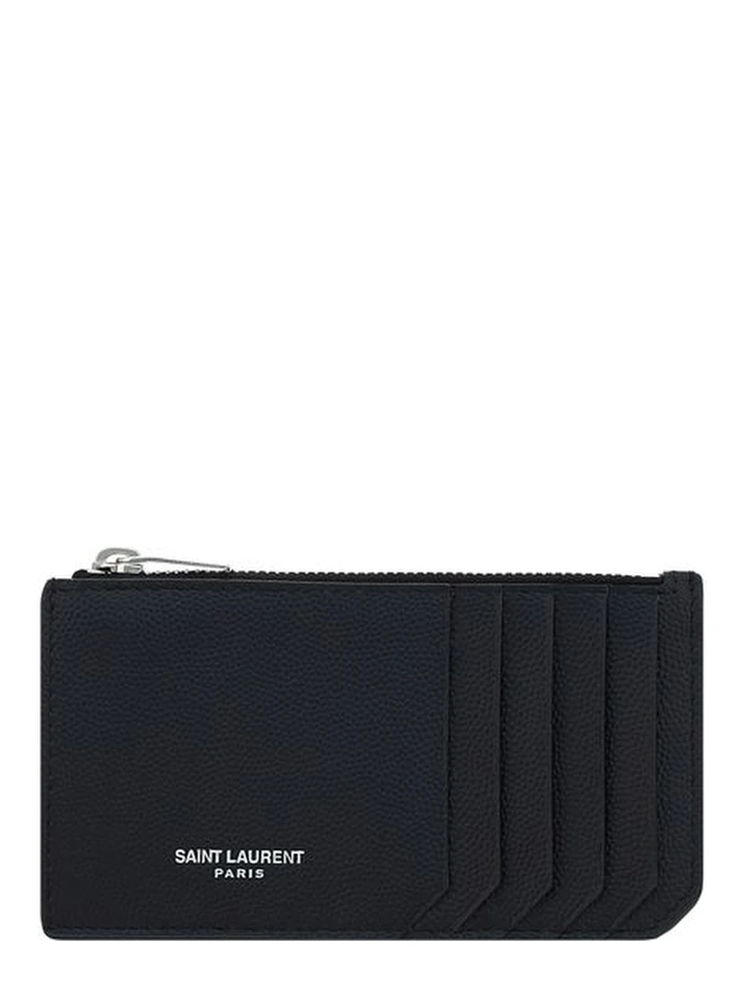 Black Calf Leather Bos Taurus Wallet