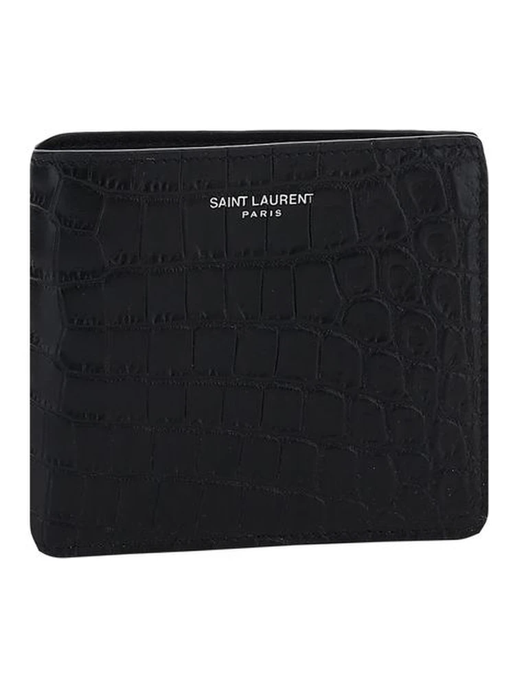 Black Calf Leather Bos Taurus Wallet