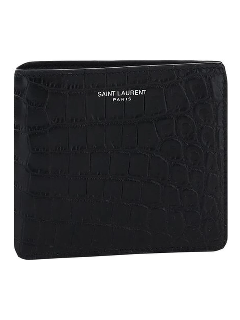 Black Calf Leather Bos Taurus Wallet