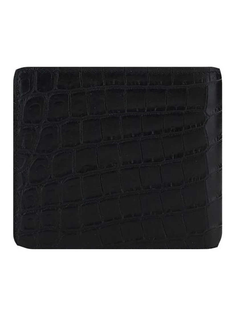 Black Calf Leather Bos Taurus Wallet