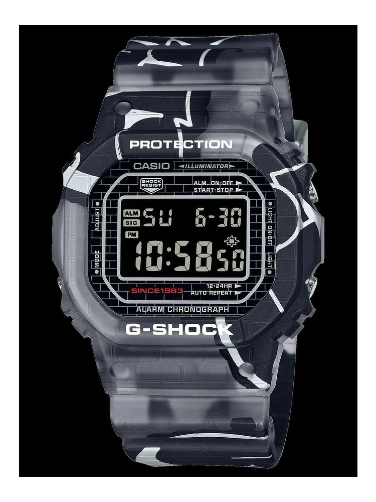 Gray Resin Digital Watch