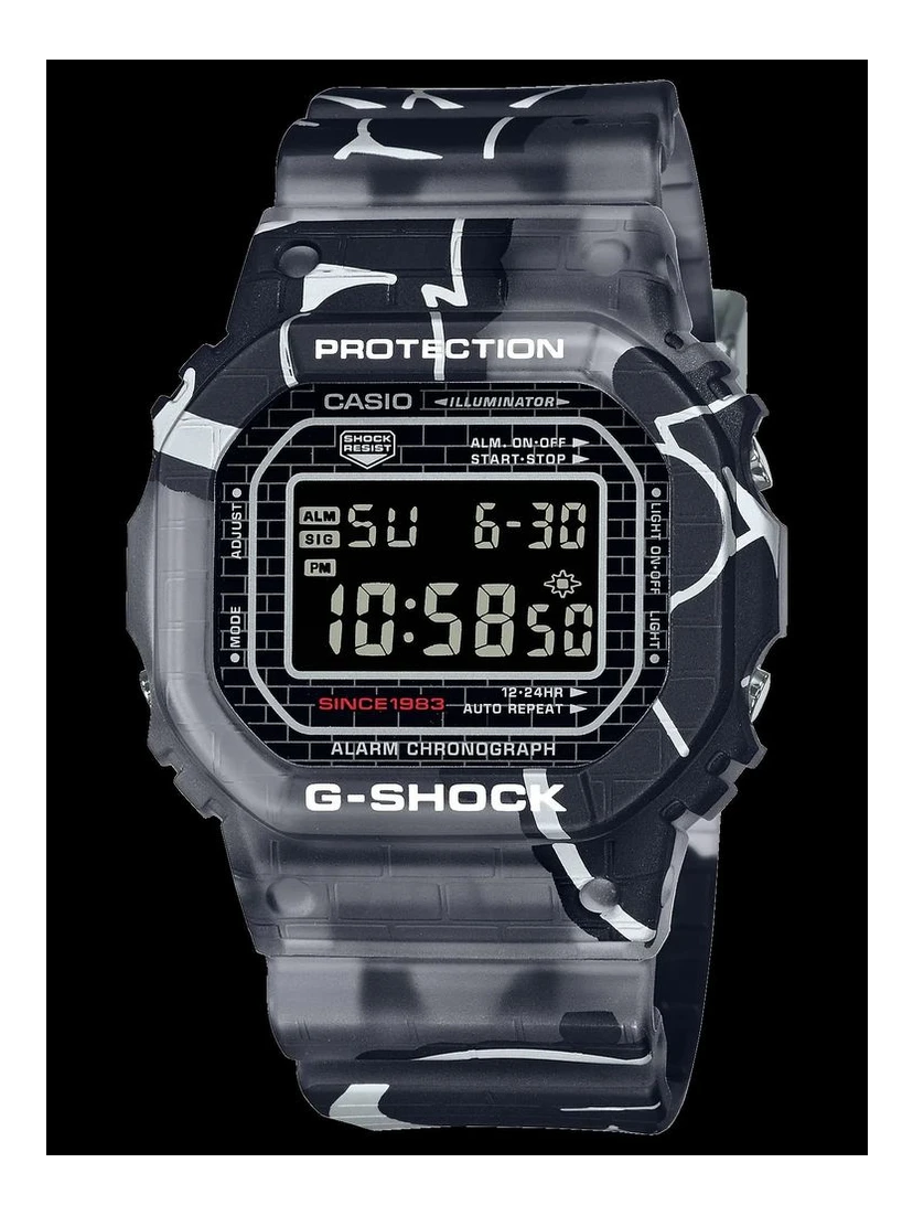 Gray Resin Digital Watch