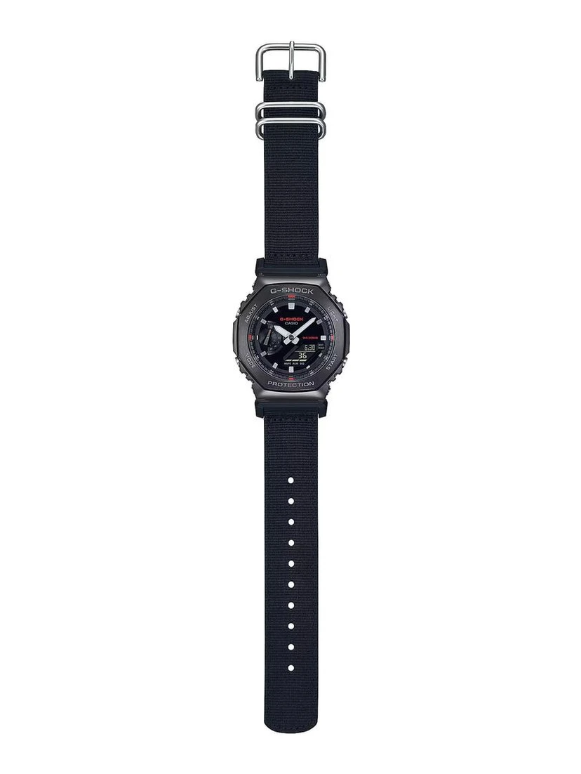 Black Fabric Sport Watch