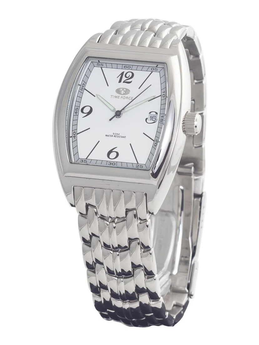 Silver Stainless Steel Dress Watch