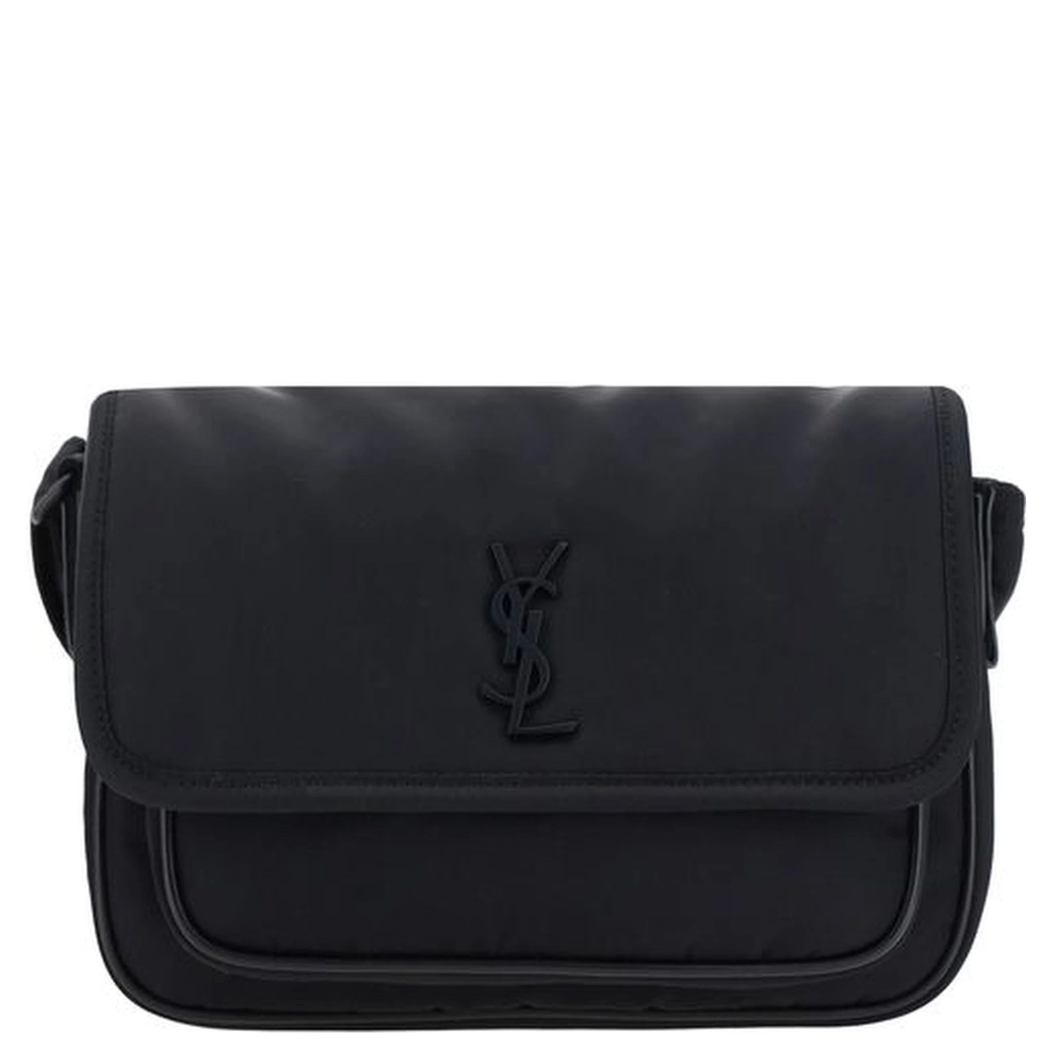 Black Polyamide Shoulder Bag