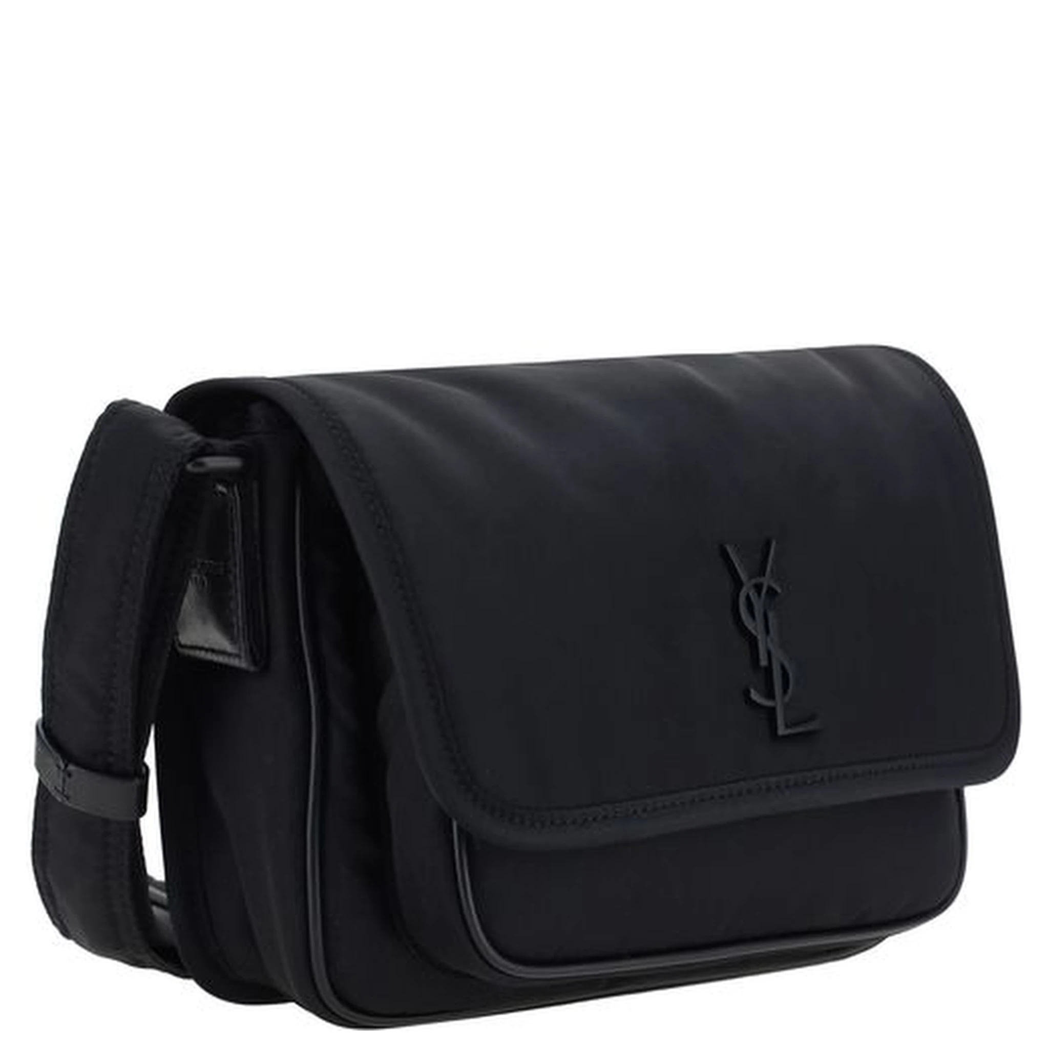 Black Polyamide Shoulder Bag