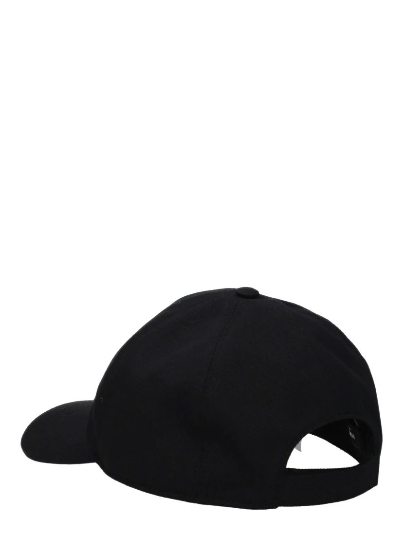 Black Cotton Cap (Baseball Hat)