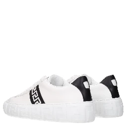 White Leather Sneakers